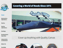 Tablet Screenshot of kasteliccanvas.com
